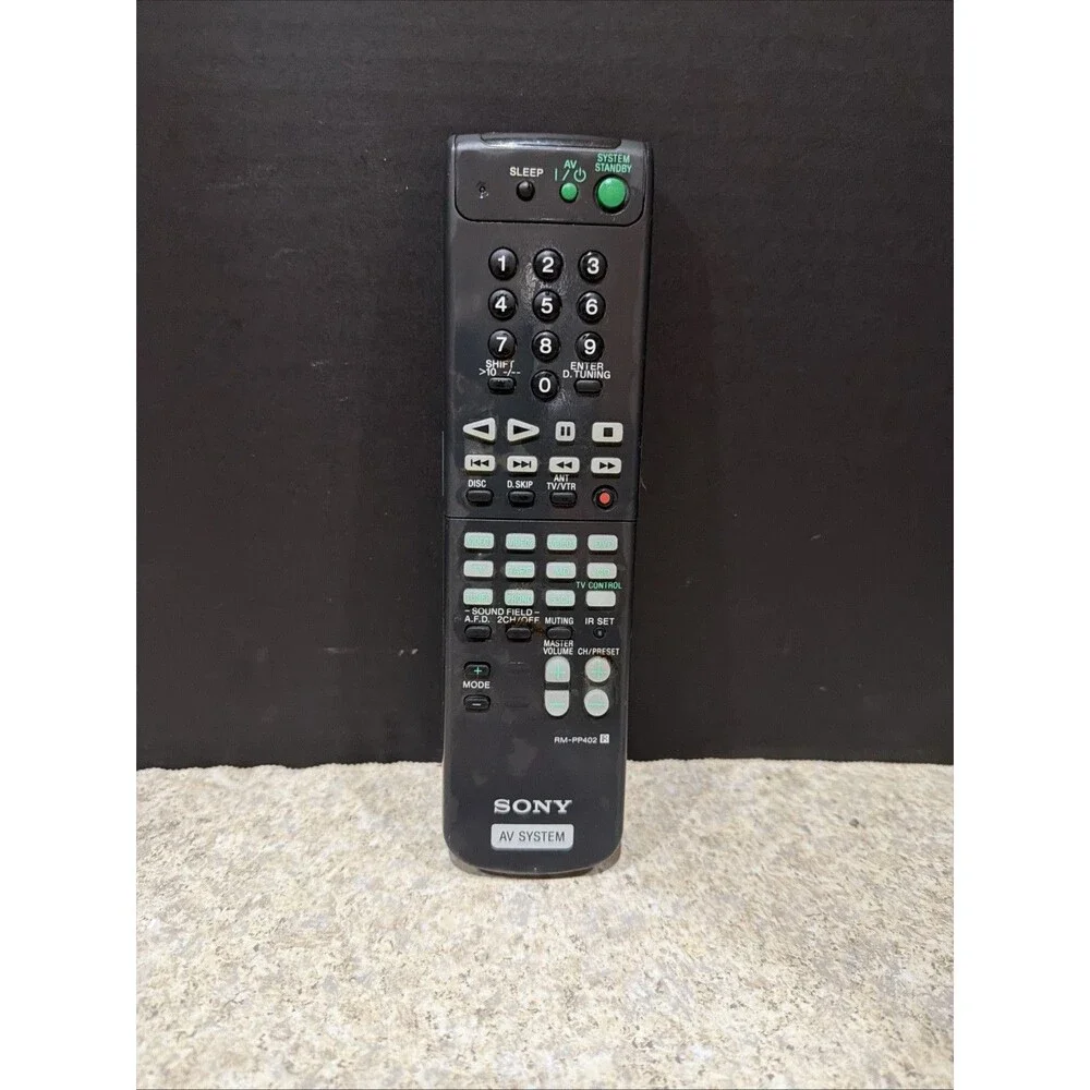 Sony RM-PP404 A/V Receiver Remote Control HT-1200D DDW820 DW620 STR-DE345 DE545